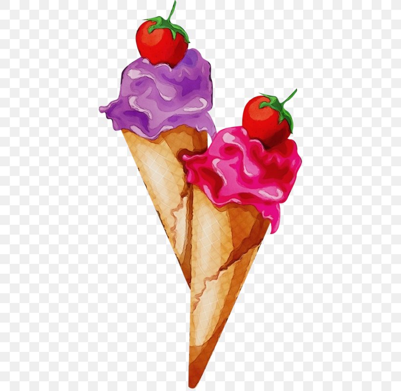 Ice Cream Cone Background, PNG, 419x800px, Watercolor, American Food, Cake, Chocolate Ice Cream, Cone Download Free