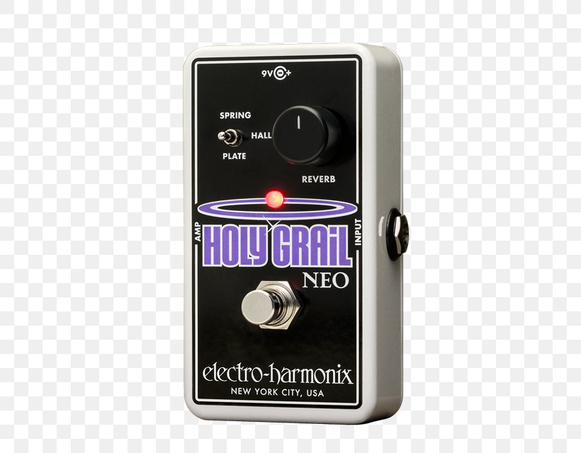 Audio Electro-Harmonix Holy Grail Neo Effects Processors & Pedals Electric Guitar, PNG, 400x640px, Audio, Audio Equipment, Effects Processors Pedals, Electric Guitar, Electroharmonix Download Free