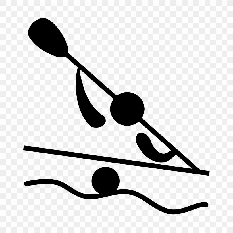 Canoeing At The 2012 Summer Olympics 2008 Summer Olympics Olympic Games Canoe Slalom, PNG, 2000x2000px, 2008 Summer Olympics, Artwork, Black And White, Canoe, Canoe Slalom Download Free