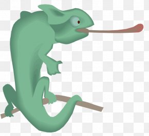 Cartoon Pictures Of Gorillas - Chameleons Lizard Reptile Tongue Clip Art PNG