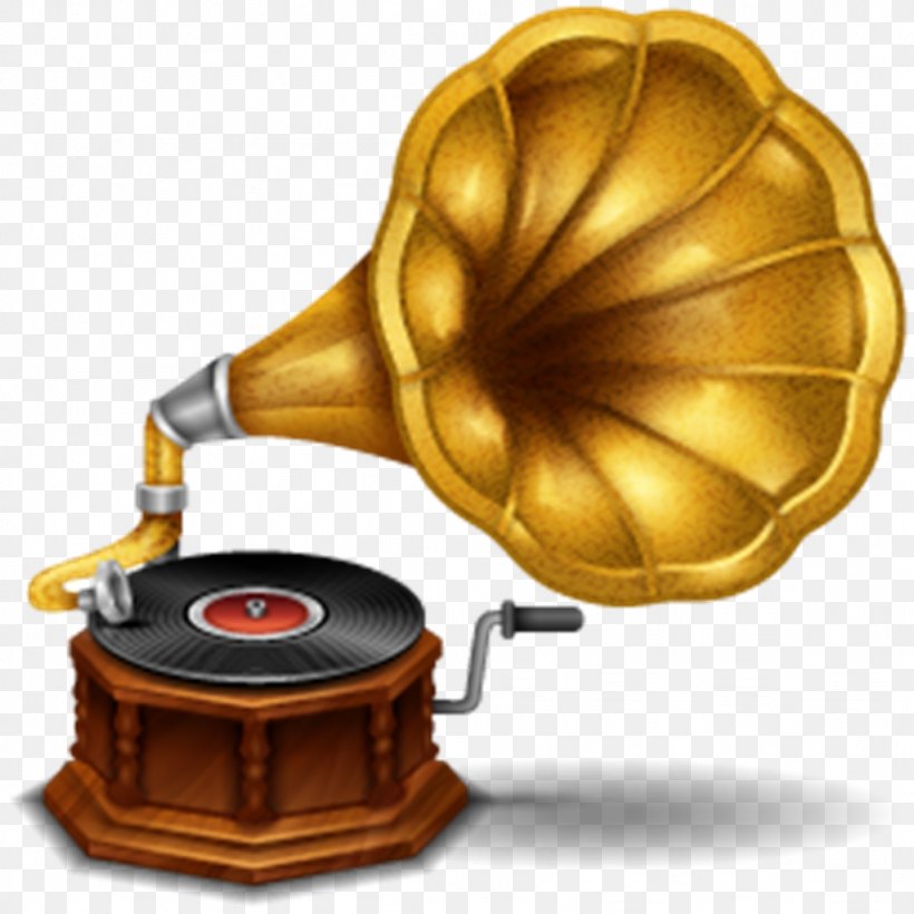 Phonograph Gramophone Download, PNG, 1024x1024px, Watercolor, Cartoon, Flower, Frame, Heart Download Free