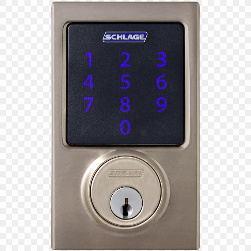 Electronics Home Security Schlage Wink, PNG, 1000x1000px, Electronics, Computer Monitors, Dead Bolt, Experience, Hardware Download Free