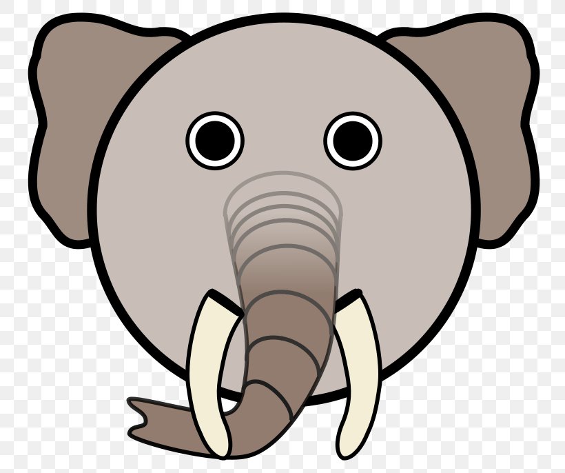 Face Animal Clip Art, PNG, 800x686px, Face, African Elephant, Animal, Animal Figure, Artwork Download Free