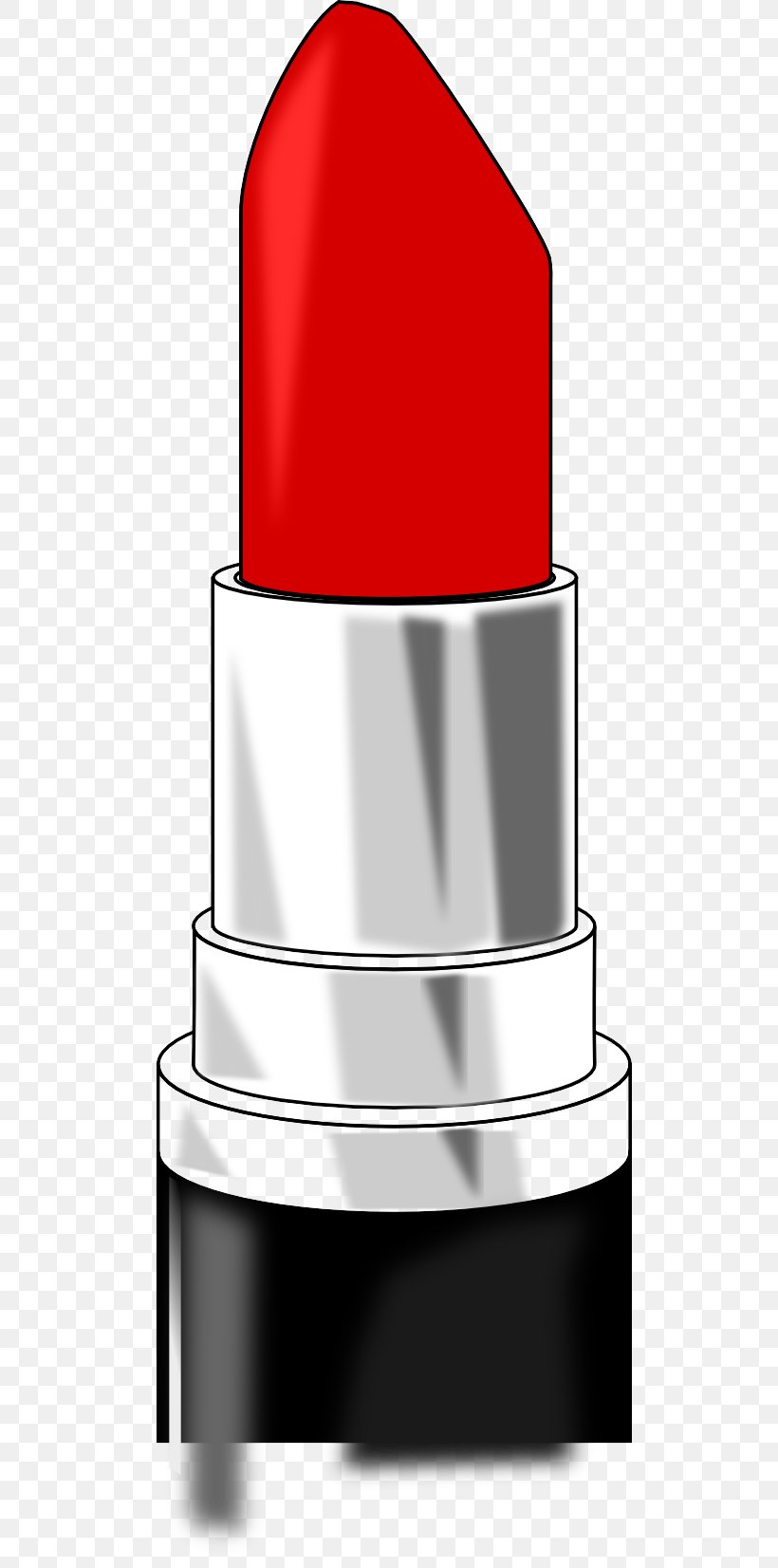 Lipstick Cylinder Cosmetics Clip Art Material Property, PNG, 512x1652px, Lipstick, Cosmetics, Cylinder, Material Property Download Free