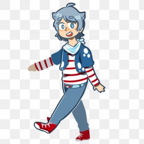 Boy - Shoe Boy Mascot Clip Art PNG