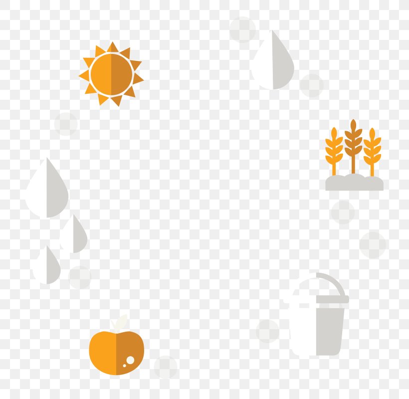 Clip Art Product Design Desktop Wallpaper, PNG, 800x800px, Computer, Orange, Petal, Text, Yellow Download Free