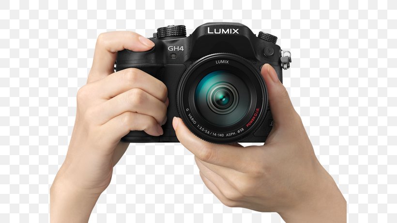 Panasonic Lumix DMC-GH4 Panasonic Lumix DMC-GH3 Mirrorless Interchangeable-lens Camera, PNG, 613x460px, 4k Resolution, Panasonic Lumix Dmcgh4, Camera, Camera Accessory, Camera Lens Download Free