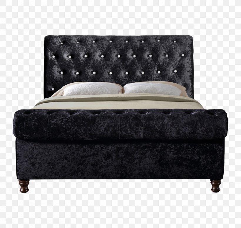 Bed Frame Sleigh Bed Velvet Platform Bed, PNG, 834x789px, Bed Frame, Bed, Comforter, Couch, Divan Download Free