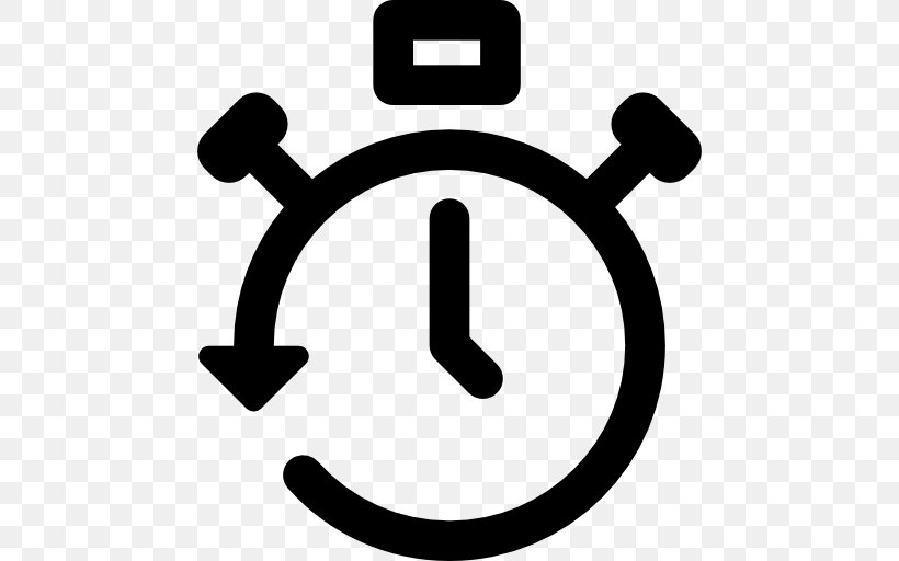Clock Timer Stopwatch Chronometer Watch, PNG, 512x512px, Clock, Black And White, Chronograph, Chronometer Watch, Heater Download Free