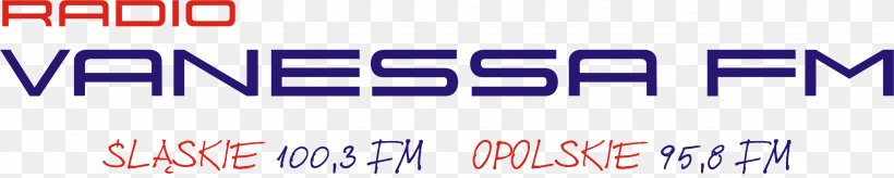Radio Vanessa FM Internet Radio Radio Broadcasting FM Broadcasting Radio Station, PNG, 2566x516px, Internet Radio, Area, Banner, Blue, Brand Download Free