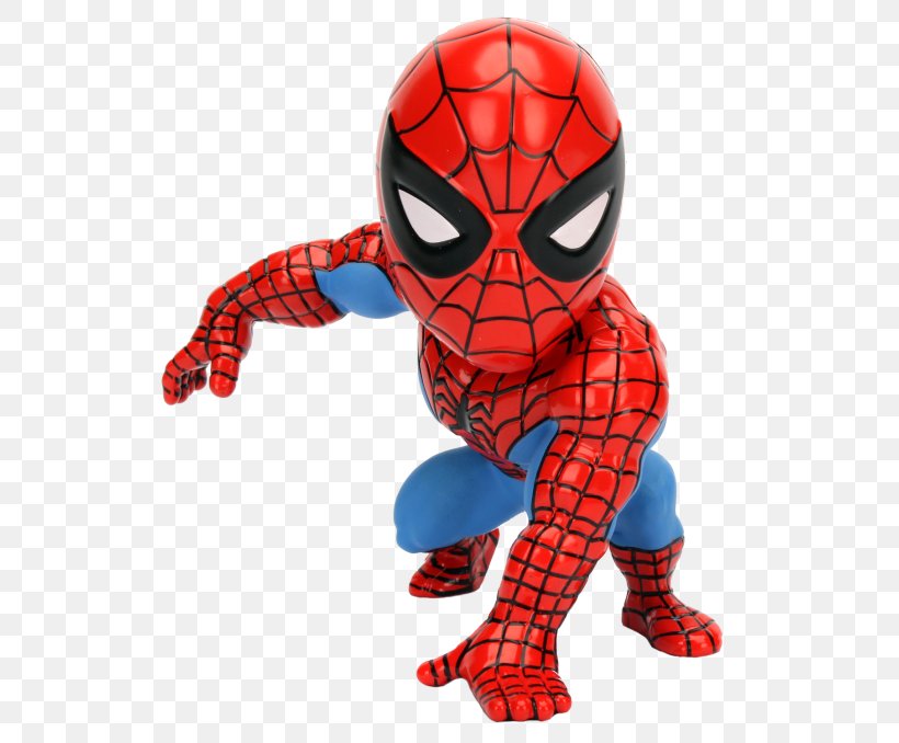 Spider-Man Classics Die-cast Toy Jada Toys Action & Toy Figures, PNG, 550x678px, Spiderman, Action Figure, Action Toy Figures, Amazing Spiderman, Costume Download Free