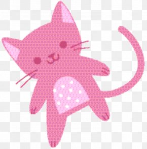 Pink Character Created By - Starfish Character Cat Cartoon Pattern PNG