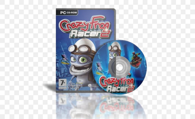 Crazy Frog Racer 2 PlayStation 2 Guns, Gore And Cannoli 2 Guns, Gore & Cannoli, PNG, 500x500px, Crazy Frog Racer 2, Crazy Frog, Crazy Frog Racer, Crazy Monkey Studios, Game Download Free
