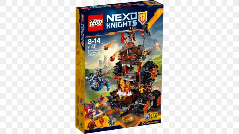 LEGO 70321 NEXO KNIGHTS General Magmar's Siege Machine Of Doom Siege Engine Toy, PNG, 1488x837px, Siege, Catapult, Construction Set, General, Knight Download Free