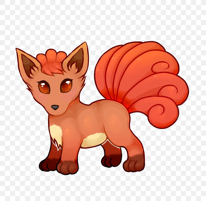 Red Fox Whiskers Vulpix Ninetales Pokémon, PNG, 800x800px, Watercolor, Cartoon, Flower, Frame, Heart Download Free