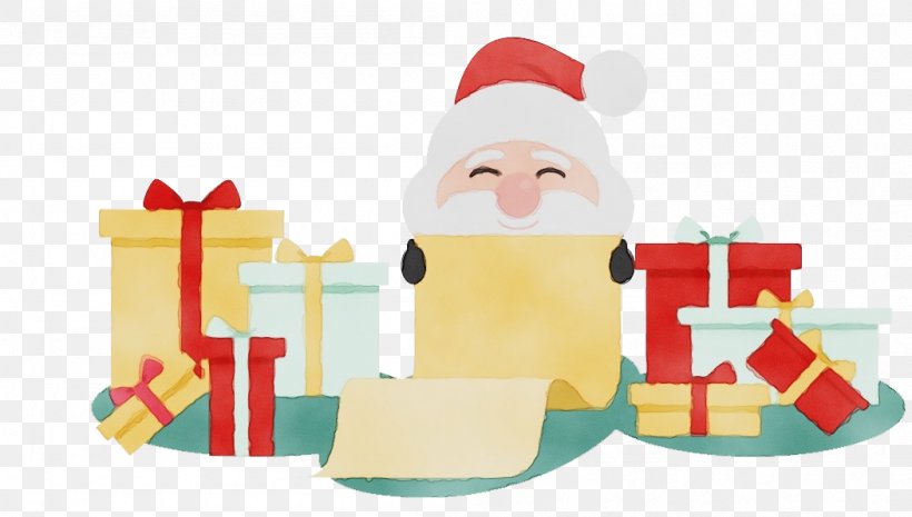 Santa Claus, PNG, 1051x597px, Watercolor, Cartoon, Christmas, Paint, Santa Claus Download Free