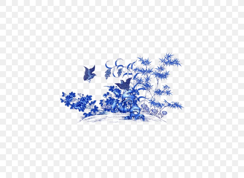 Blue And White Pottery Motif Ceramic Clip Art, PNG, 424x600px, Blue And White Pottery, Blue, Branch, Ceramic, Computer Software Download Free
