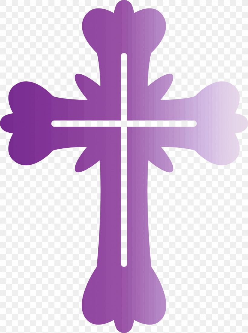 Cross Easter Day, PNG, 2231x3000px, Cross, Easter Day, Purple, Religious Item, Symbol Download Free