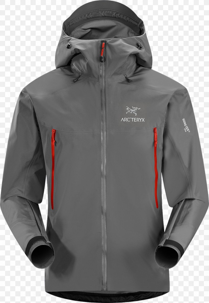 Hoodie Arc'teryx Jacket Clothing, PNG, 829x1200px, Hood, Black, Clothing, Coat, Goretex Download Free