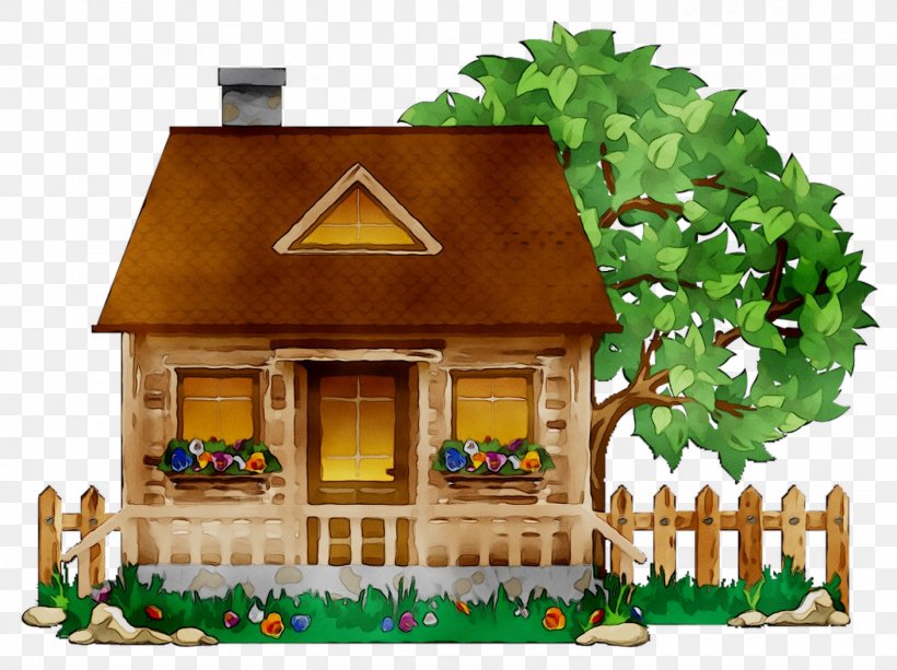 Illustration Vector Graphics Image Drawing Royalty-free, PNG, 1407x1053px, Drawing, Art, Building, Cottage, Dollhouse Download Free