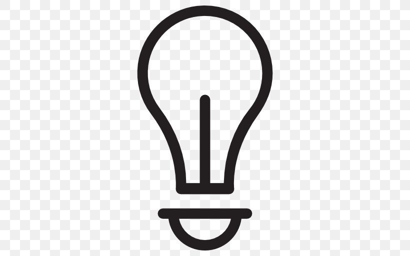 Incandescent Light Bulb Clip Art, PNG, 512x512px, Light, Black And White, Body Jewelry, Electricity, Incandescent Light Bulb Download Free