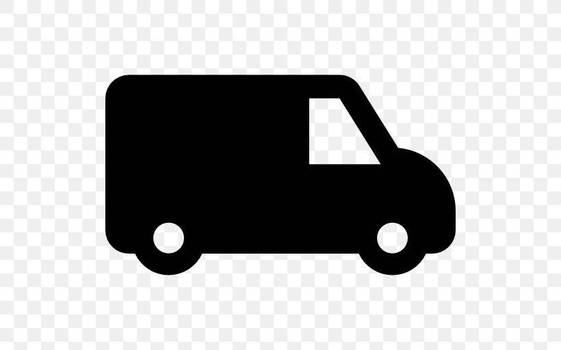 Van Car Truck Delivery Vehicle, PNG, 512x512px, Van, Area, Automotive Exterior, Black, Campervans Download Free