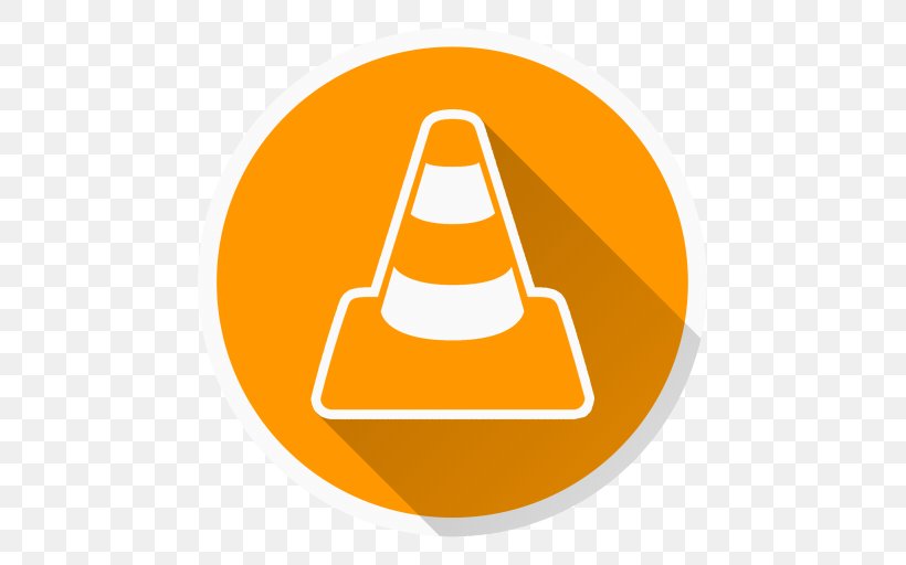 VLC Media Player, PNG, 512x512px, Vlc Media Player, Android, Brand, Cone, Filename Extension Download Free