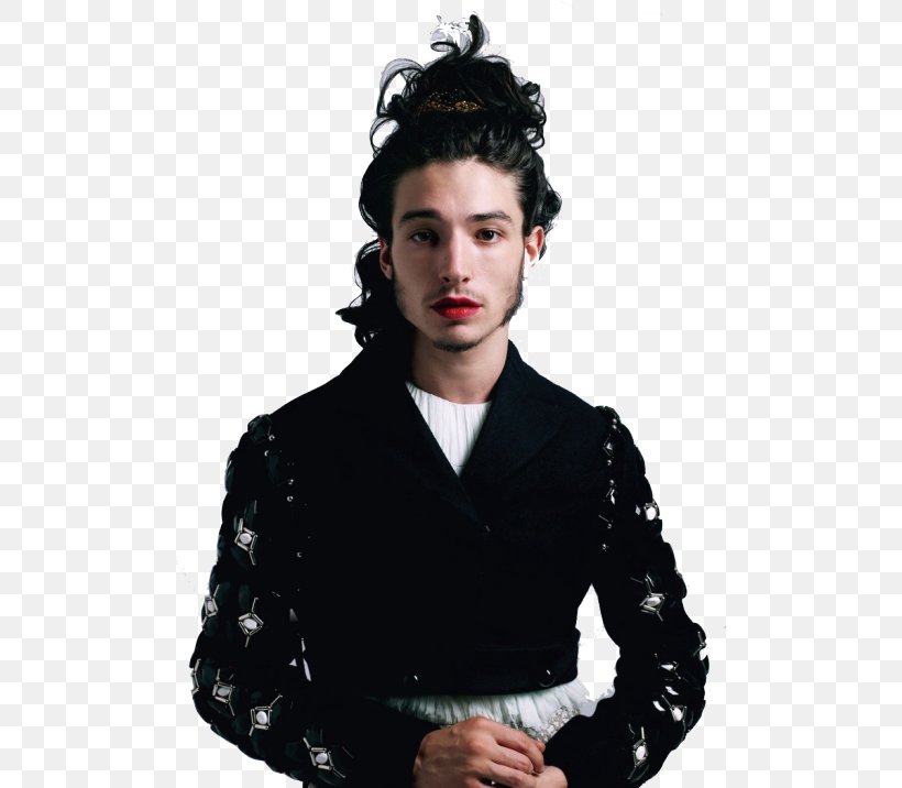 Ezra Miller The Perks Of Being A Wallflower Cosmetics Male Queer, PNG, 500x716px, Ezra Miller, Actor, Black Hair, Celebrity, Cosmetics Download Free