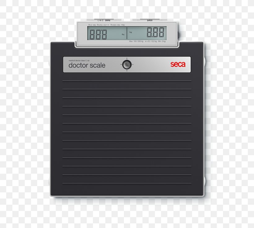 Measuring Scales Physician Seca GmbH Medicine Bascule, PNG, 643x735px, Measuring Scales, Bascule, Doctorpatient Relationship, Electronic Instrument, Electronics Download Free