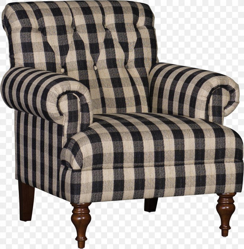 Wing Chair Check Upholstery Furniture, PNG, 1566x1598px, Chair, Check, Club Chair, Couch, Cushion Download Free