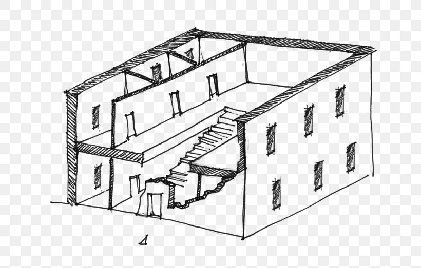 Architecture Engineering Sketch, PNG, 700x523px, Architecture, Black And White, Drawing, Elevation, Engineering Download Free