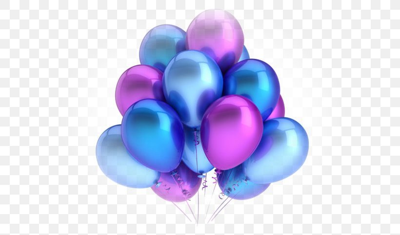 Balloon Birthday Greeting & Note Cards Party, PNG, 628x483px, Balloon, Anniversary, Birthday, Cluster Ballooning, Gas Balloon Download Free