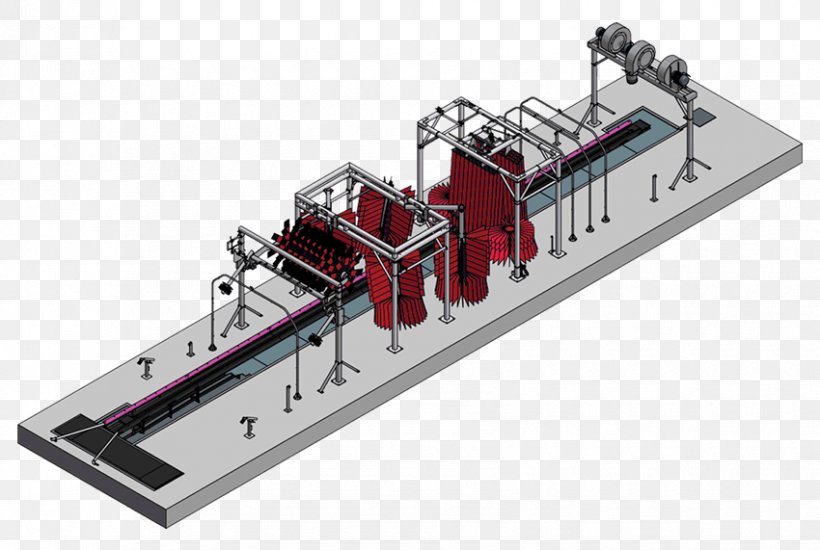 Coleman Hanna Car Wash Systems Conveyor Belt Machine, PNG, 850x571px, Car, Car Wash, Conveyor Belt, Conveyor System, Efficiency Download Free