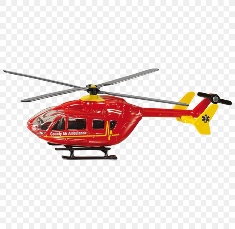 Helicopter Siku Toys Trailer Model Car, PNG, 800x800px, Helicopter, Aircraft, Ambulance, Diecast Toy, Helicopter Rotor Download Free