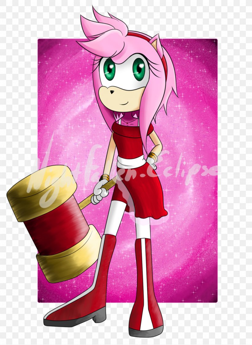 Amy Rose Rouge The Bat Princess Sally Acorn Character Sonic The Hedgehog, PNG, 1024x1400px, Amy Rose, Art, Cartoon, Character, Deviantart Download Free