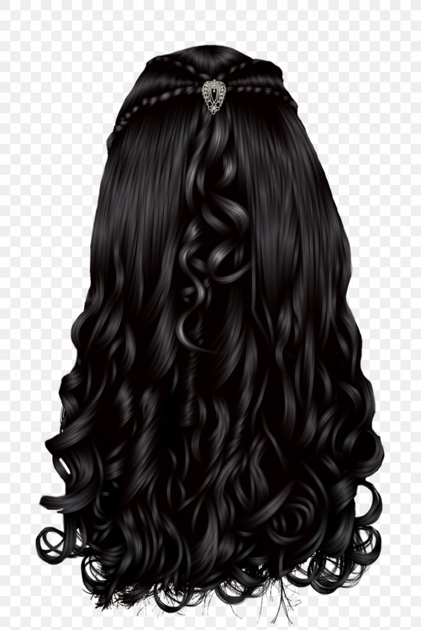 Artificial Hair Integrations Hairstyle Black Hair Wig, PNG, 900x1346px, Hair, Artificial Hair Integrations, Beauty Parlour, Black And White, Black Hair Download Free