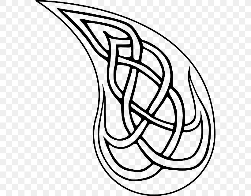 Celtic Knot Celts Art Clip Art, PNG, 588x640px, Celtic Knot, Area, Art, Black And White, Celtic Art Download Free
