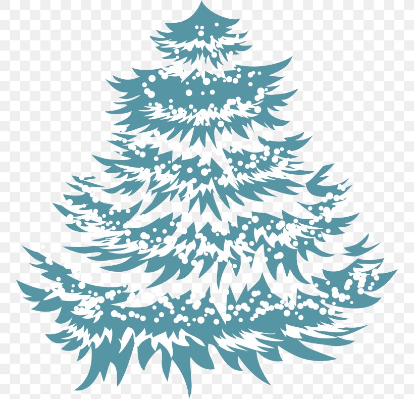 Christmas Tree Fir, PNG, 758x790px, Christmas Tree, Black And White, Blue Spruce, Bombka, Branch Download Free