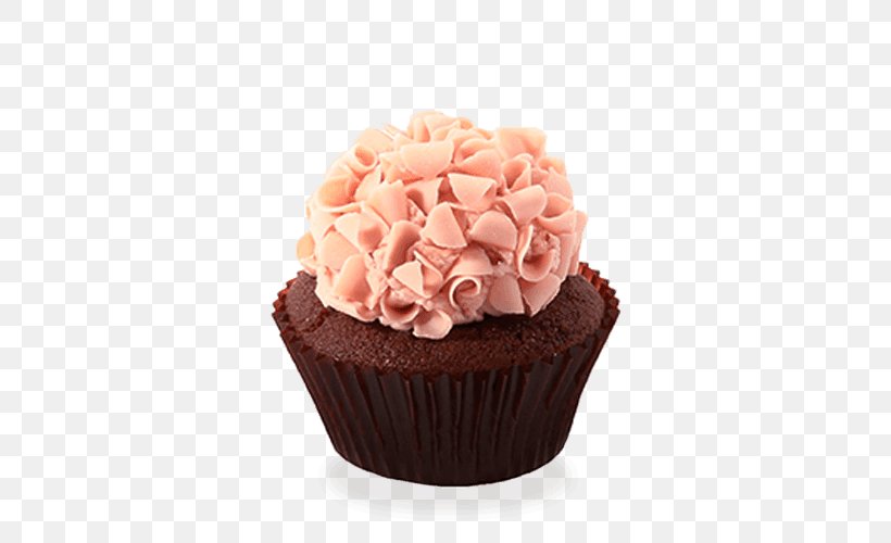 Cupcake Frosting & Icing Fudge Chocolate Cake Muffin, PNG, 500x500px, Cupcake, Baking Cup, Buttercream, Cake, Candy Download Free