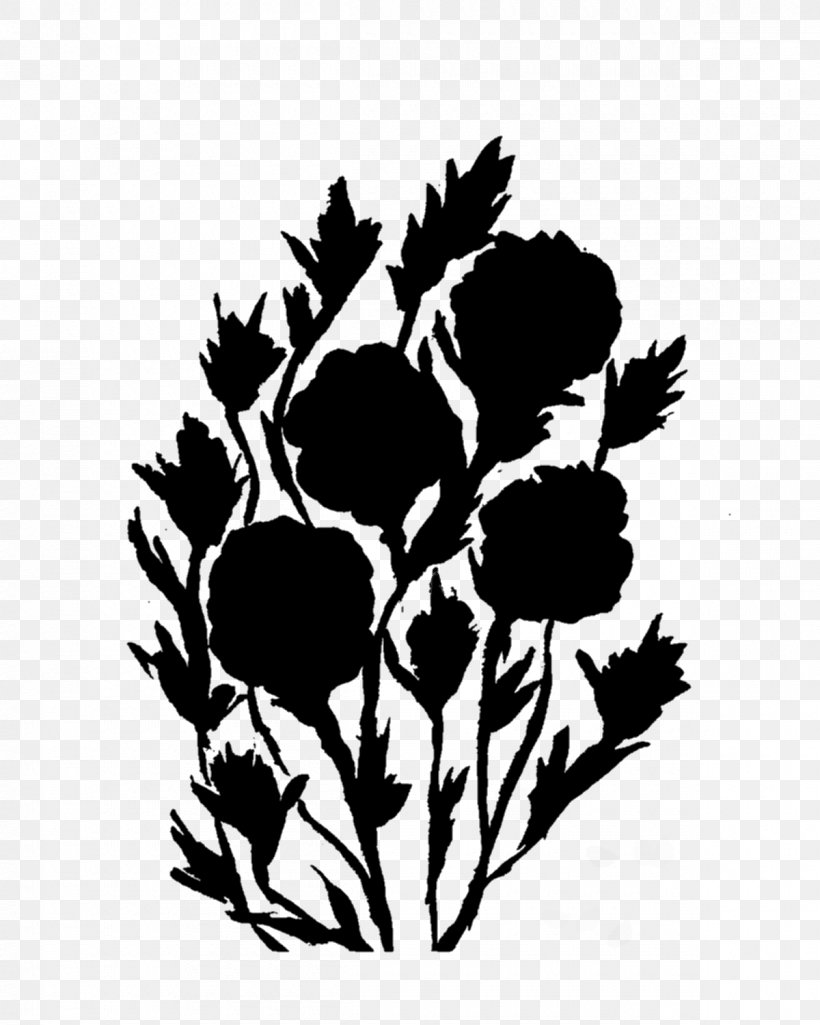 Floral Design Leaf Silhouette Font, PNG, 1200x1500px, Leaf, Anemone, Blackandwhite, Botany, Floral Design Download Free