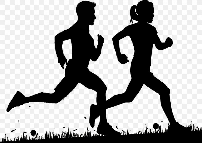 Jogging Running Racing Clip Art, PNG, 960x678px, 5k Run, Jogging, Athlete, Athletics, Black And White Download Free