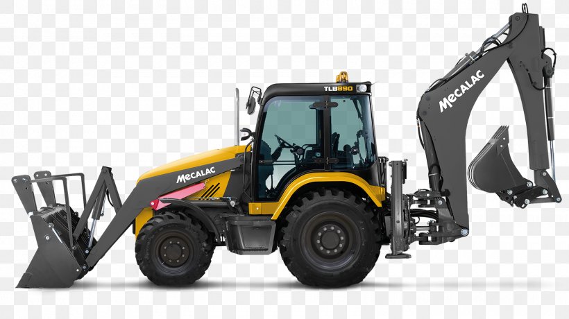 Backhoe Loader Heavy Machinery Construction, PNG, 1600x899px, Backhoe Loader, Automotive Tire, Backhoe, Bobcat Company, Brand Download Free