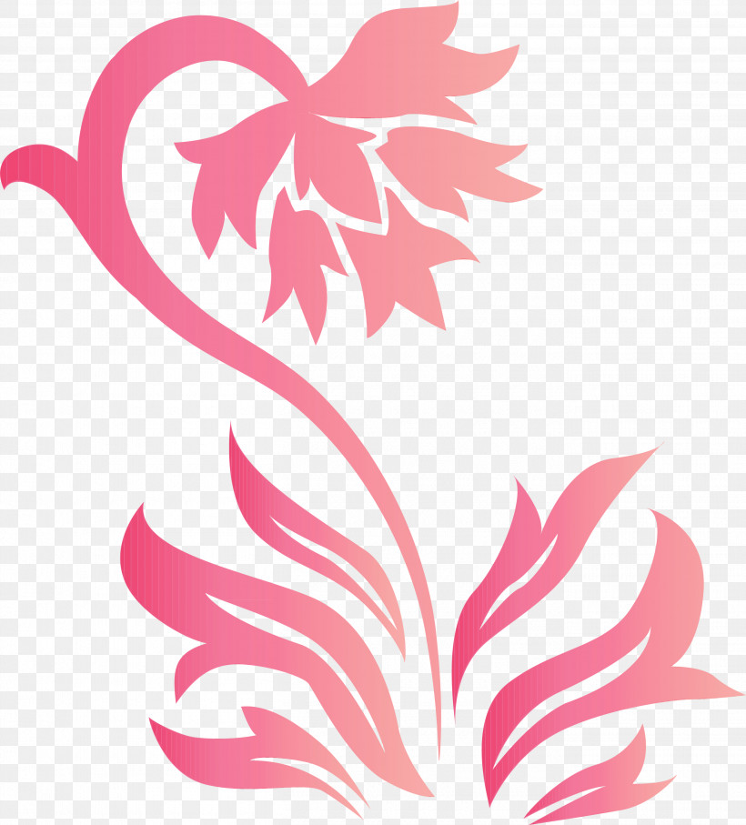 Leaf Pink Plant, PNG, 2710x3000px, Spring Frame, Decor Frame, Leaf, Paint, Pink Download Free