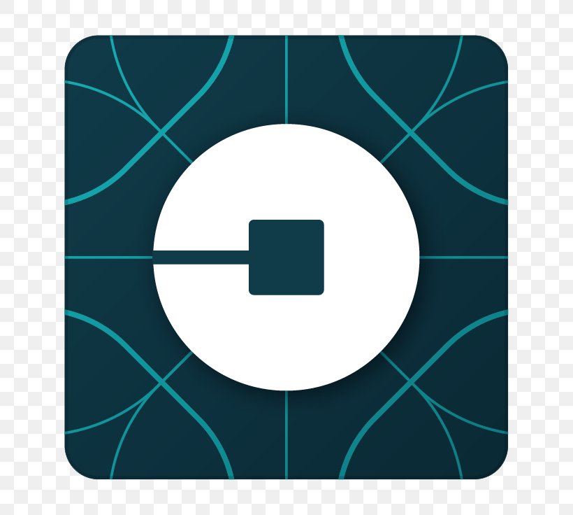 Uber Logo Lyft Rebranding Computer Software, PNG, 736x736px, Uber, Aqua, Bit, Brand, Company Download Free