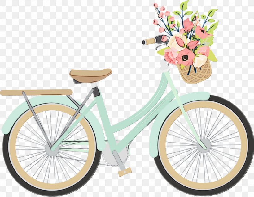 Watercolor Background Frame, PNG, 1421x1104px, Watercolor, Bicycle, Bicycle Accessory, Bicycle Baskets, Bicycle Fork Download Free
