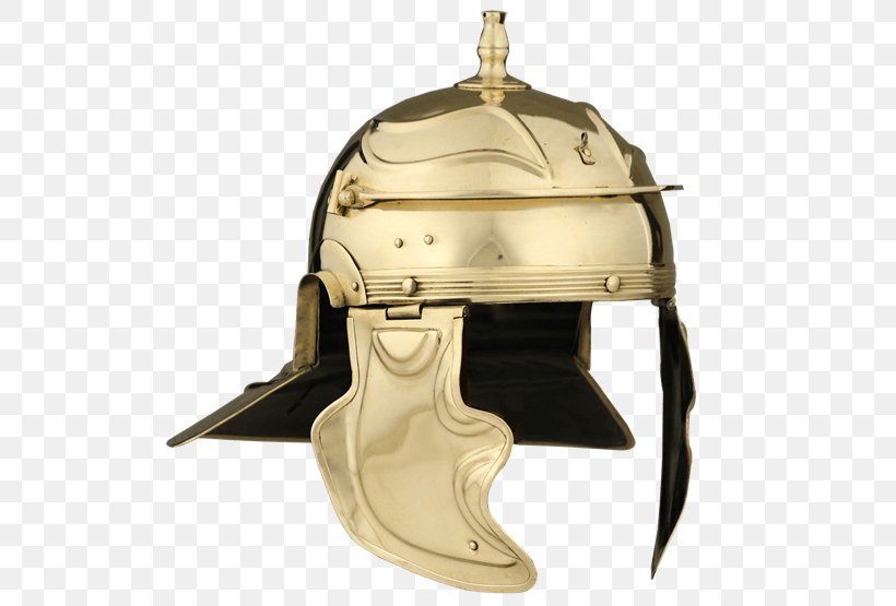 Imperial Helmet Galea Late Roman Ridge Helmet Gladiator, PNG, 555x555px, Helmet, Brass, Cap, Centurion, Combat Helmet Download Free