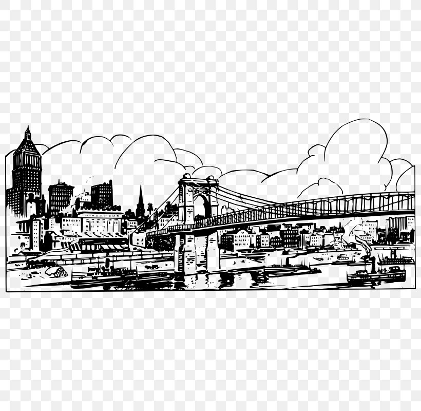New York City Wedding Invitation Skyline Clip Art, PNG, 800x800px, New York City, Arch, Architecture, Black And White, City Download Free