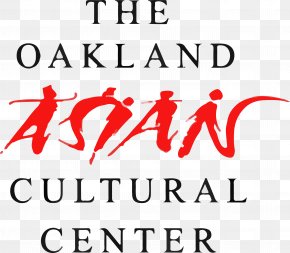 Ching Ming Festival Custom - Oakland Asian Cultural Center Logo Brand Font PNG