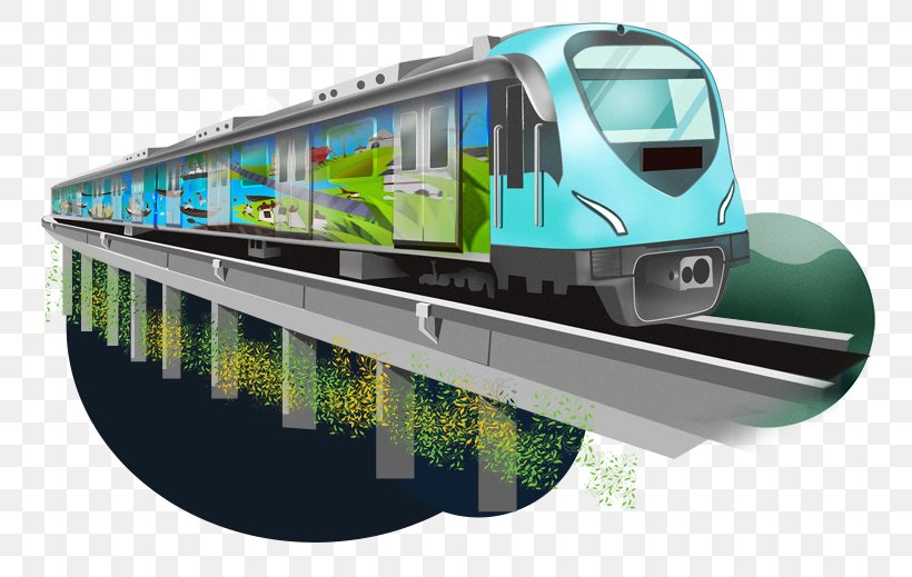 Railroad Car Rapid Transit Rail Transport Train Maglev, PNG, 813x519px, Railroad Car, Delhi Metro, Electric Locomotive, Kochi, Kochi Metro Download Free