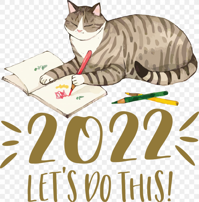 2022 New Year 2022 New Start 2022 Begin, PNG, 2950x3000px, Cat, Cartoon, Couch, Creative Work, Cuteness Download Free